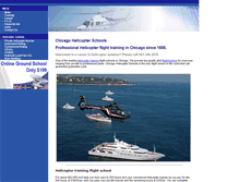 Tablet Screenshot of chicagohelicopters.com